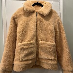Elodie Sherpa Teddy Jacket Never worn